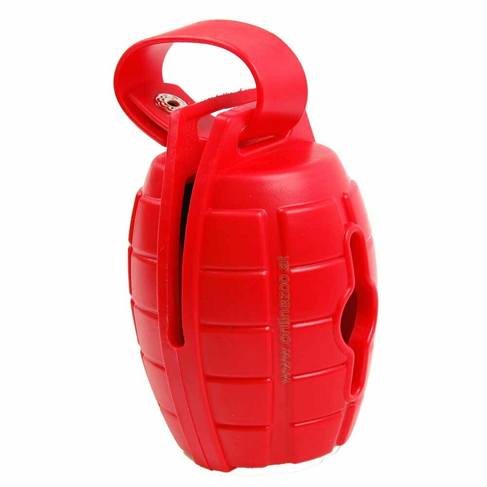waste bag giver red grenade