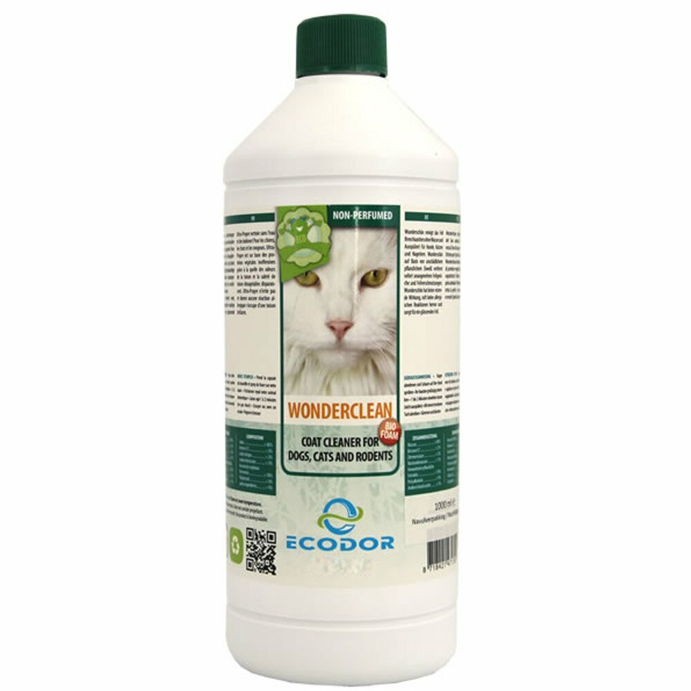 Ecodor EcoFur coat cleaner - 1 litre refill