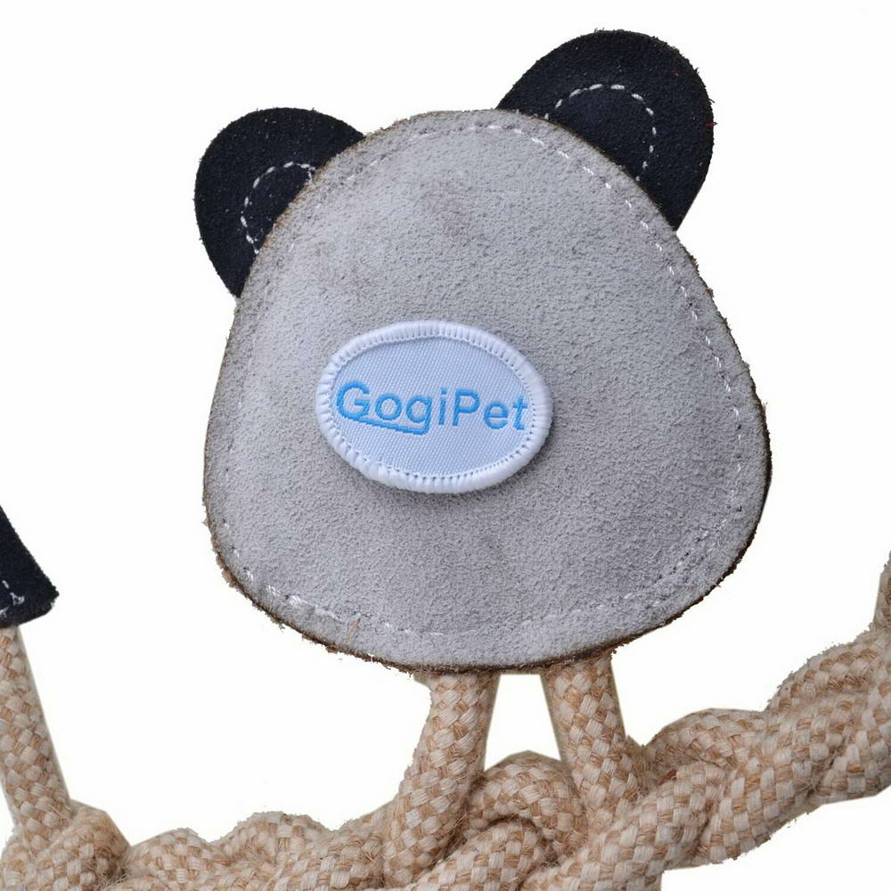 Innovative dog toy made of natural fibres