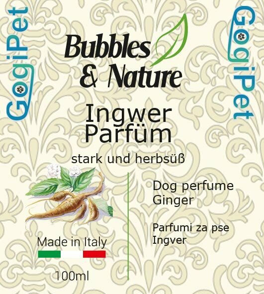 Good long-lasting perfume dogs with Inger of Bubbles & Nature