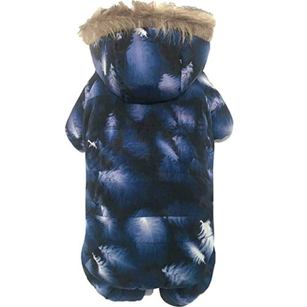 Blue Snowsuit - Warm Dog Clothes