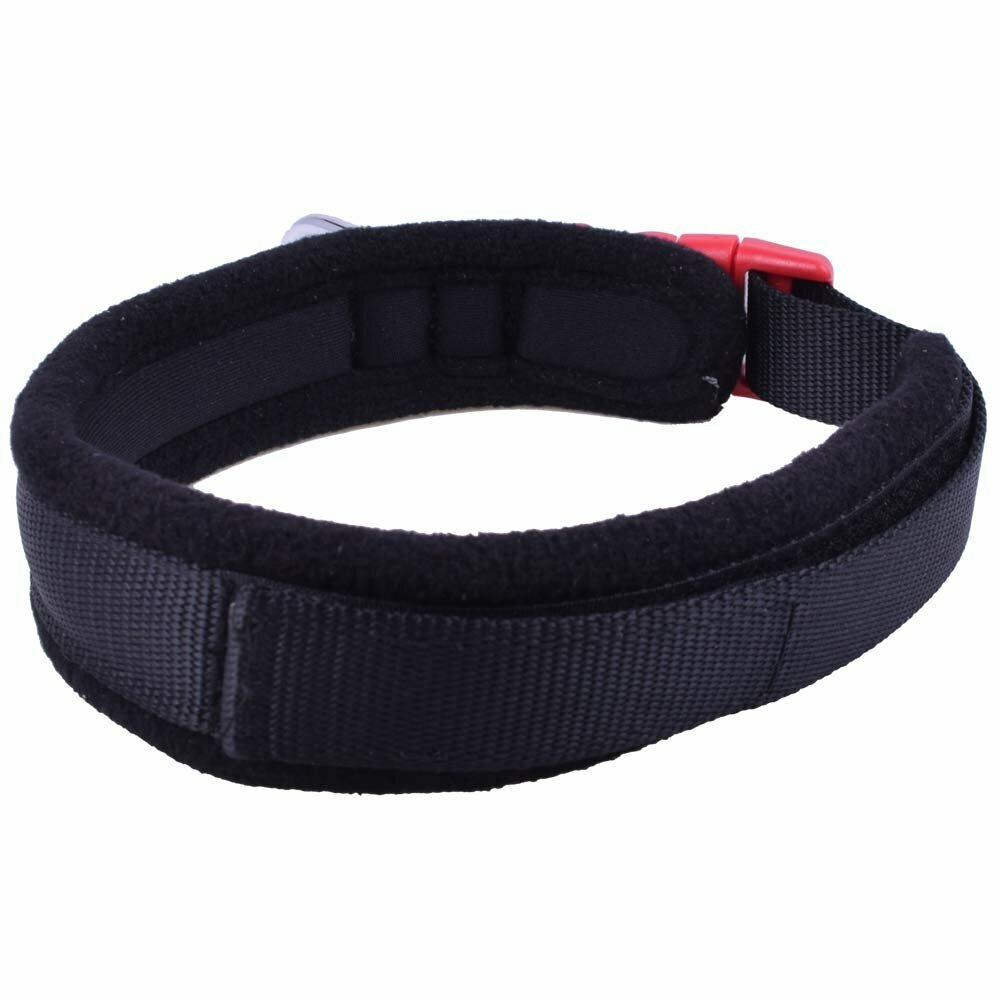 Breath-active dog collar soft and robust