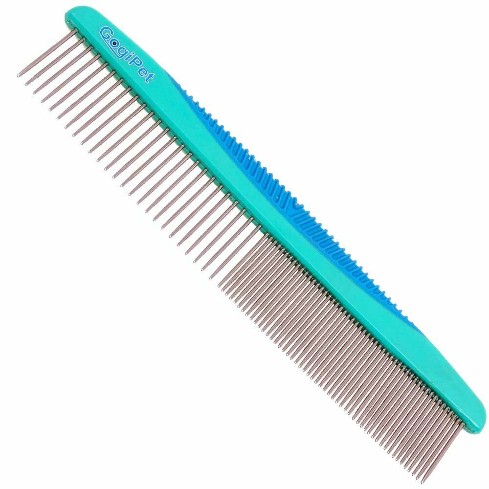 Dog comb with 22 cm - course and fine of the GogiPet ® dog hairdresser need 