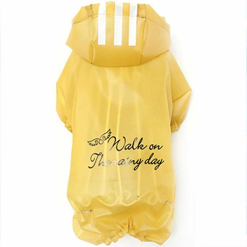 Yellow Dog Raincoat - "Walking In The Rain"