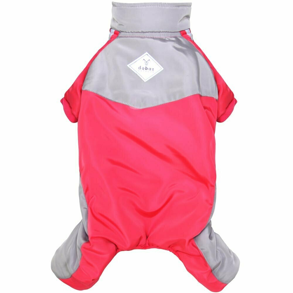 Waterproof warm dog coat for the winter pink