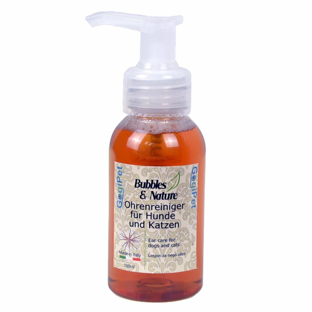 Ear care for dogs and cats by Bubbles & Nature