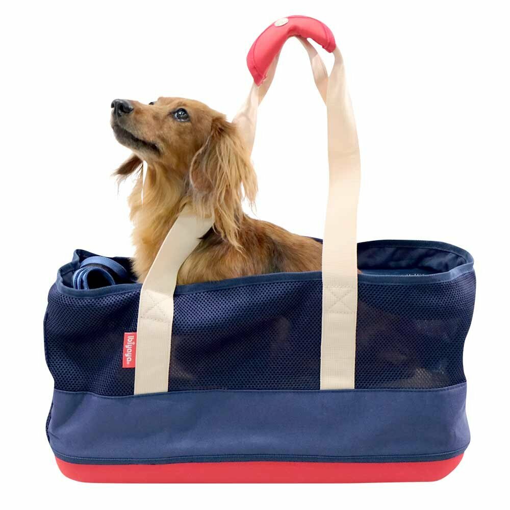 A GogiPet recommended dog carrier for overlong dogs