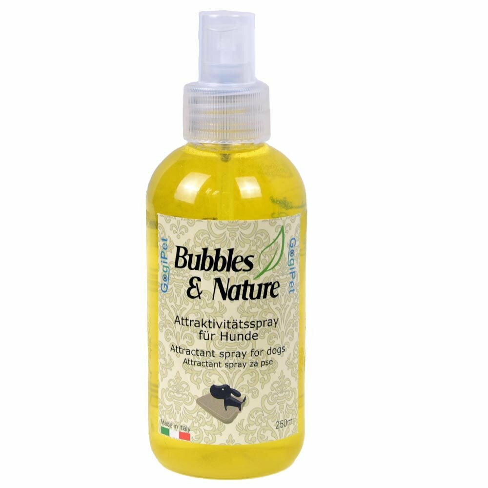 Bubbles & Nature attractant spray for dogs