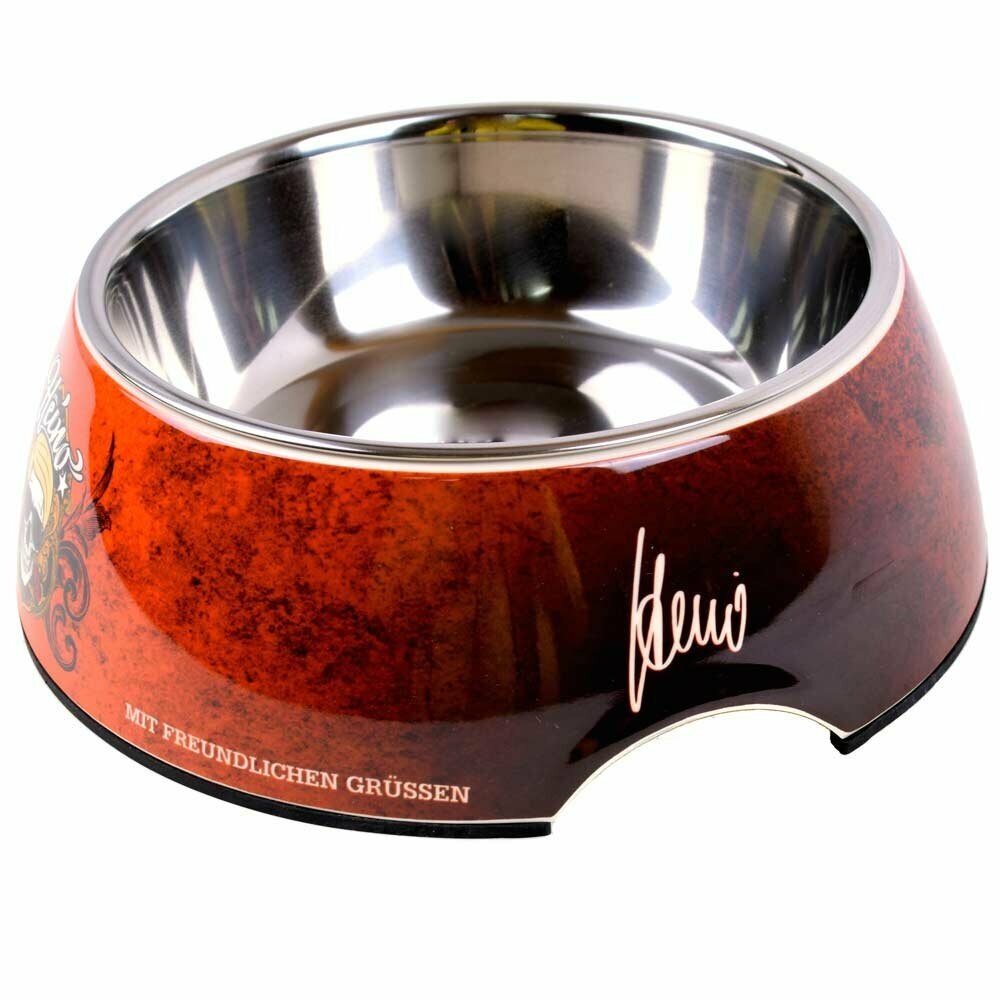 Heino dog bowl orange 700ml