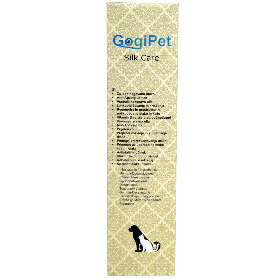 GogiPet Silk Care SCK001 - For beautiful, tangle-free fur and a pleasant scent.