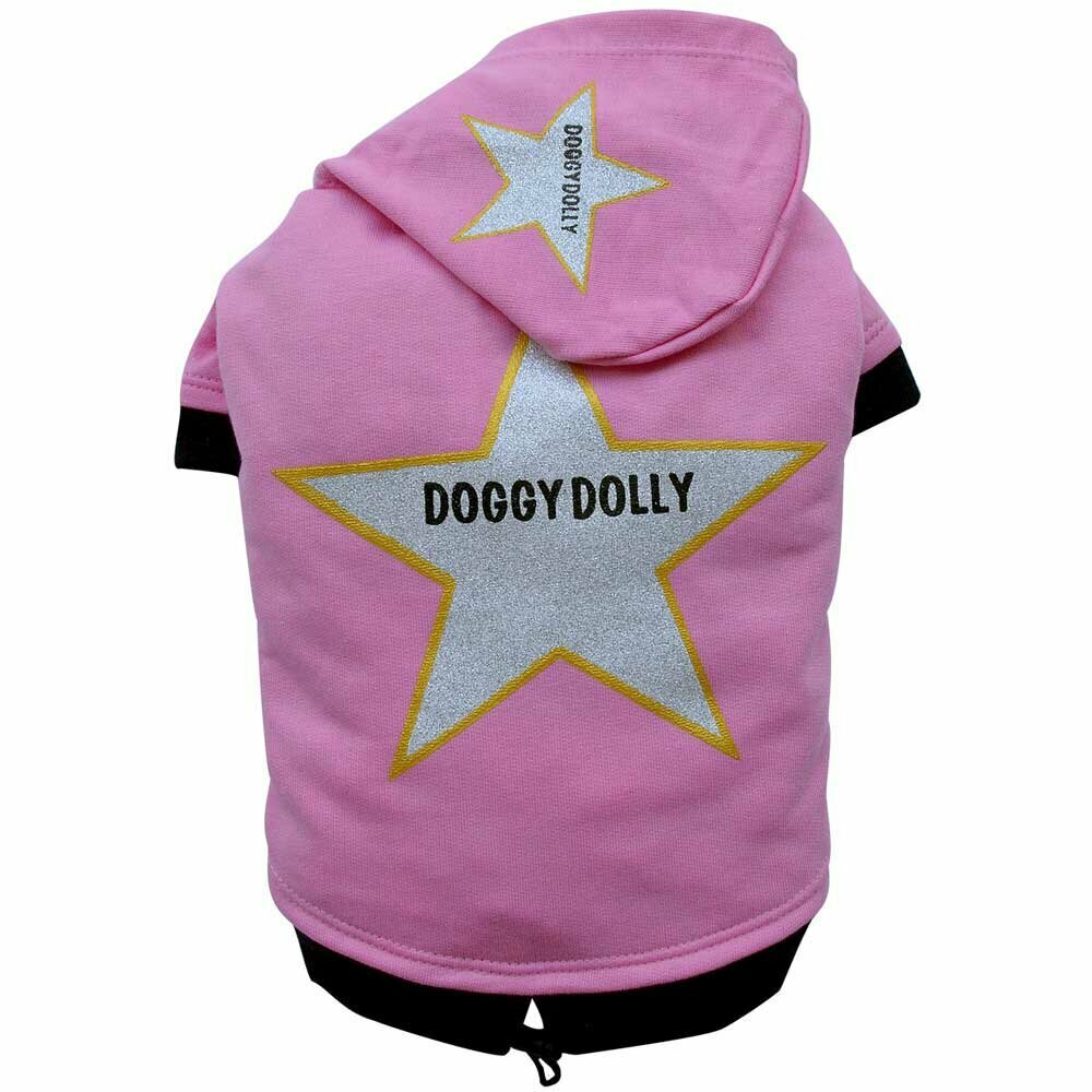 DoggyDolly Star dog pullover pink
