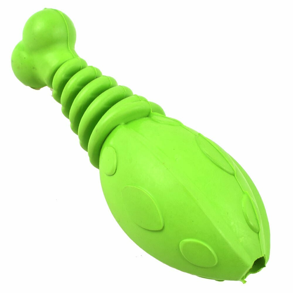 Dog toy from GogiPet® Robust rubber tadpole 11,5 cm