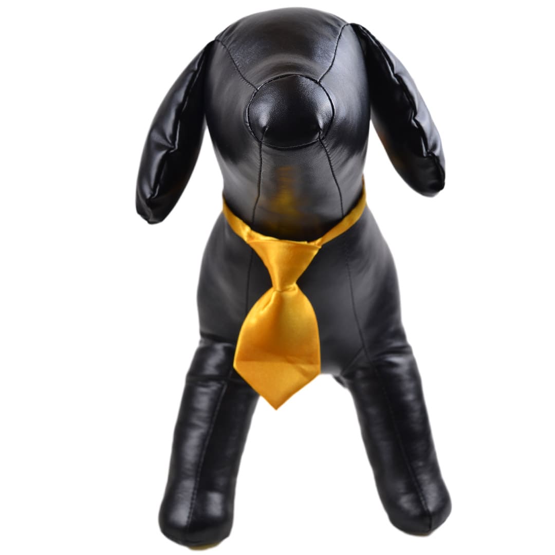 Yellow tie for dogs