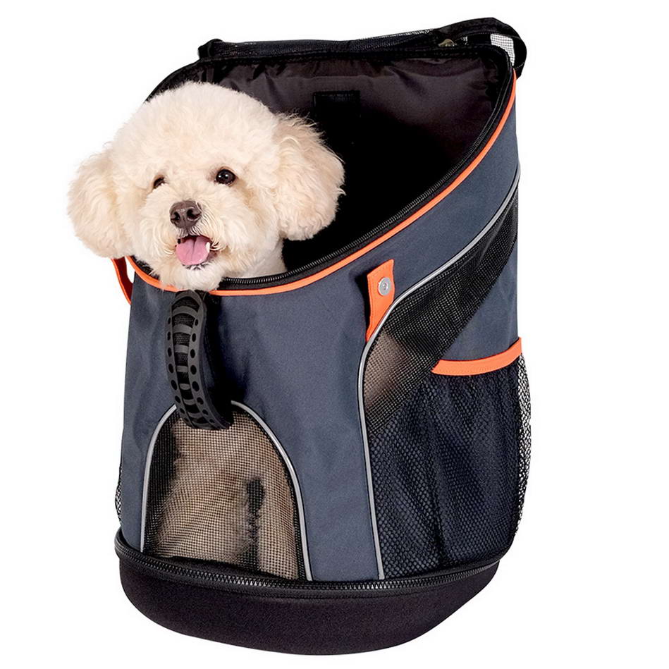 Dog backpack with spacious passenger cabin incl. safety straps