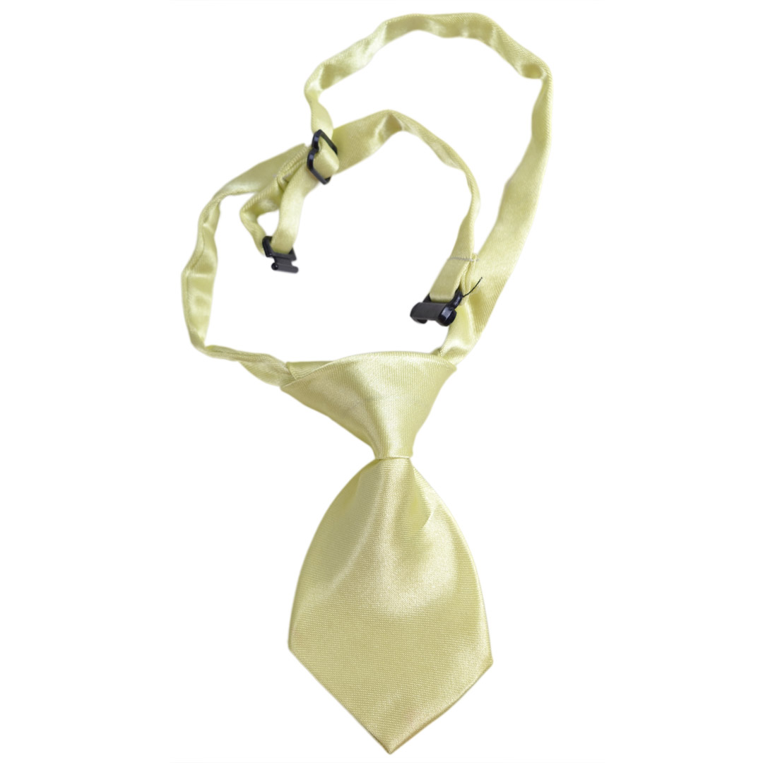 Dog tie - Self-tie for dogs Ivory