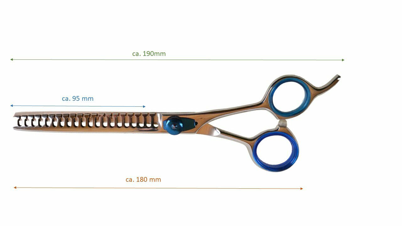 Dog scissors dimensions GogiPet thin out scissors