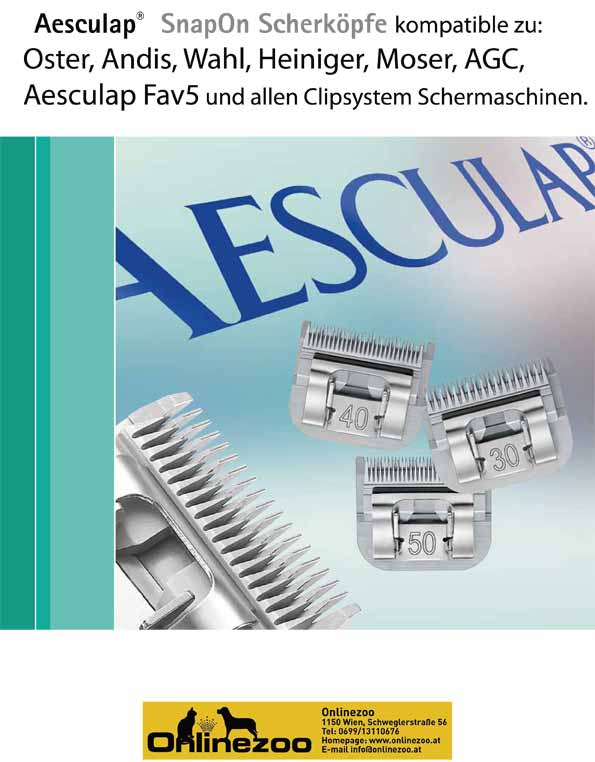 Aesculap Snap On blades brochure