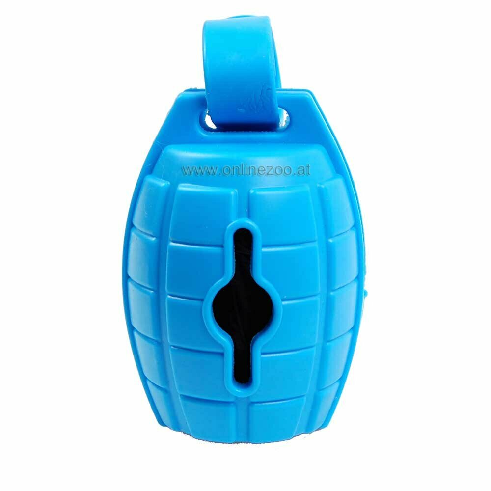 Dog waste bag dispenser blue grenade