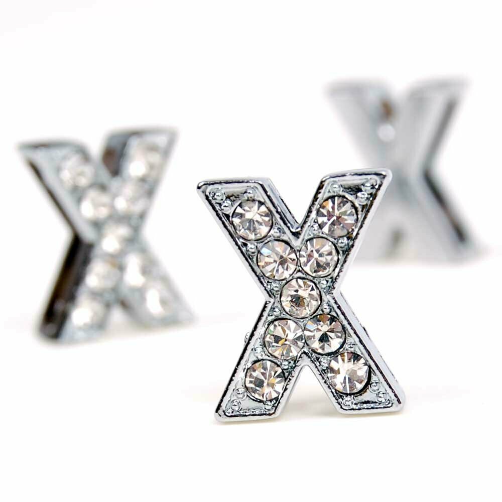 X Strass Buchstaben 14 mm