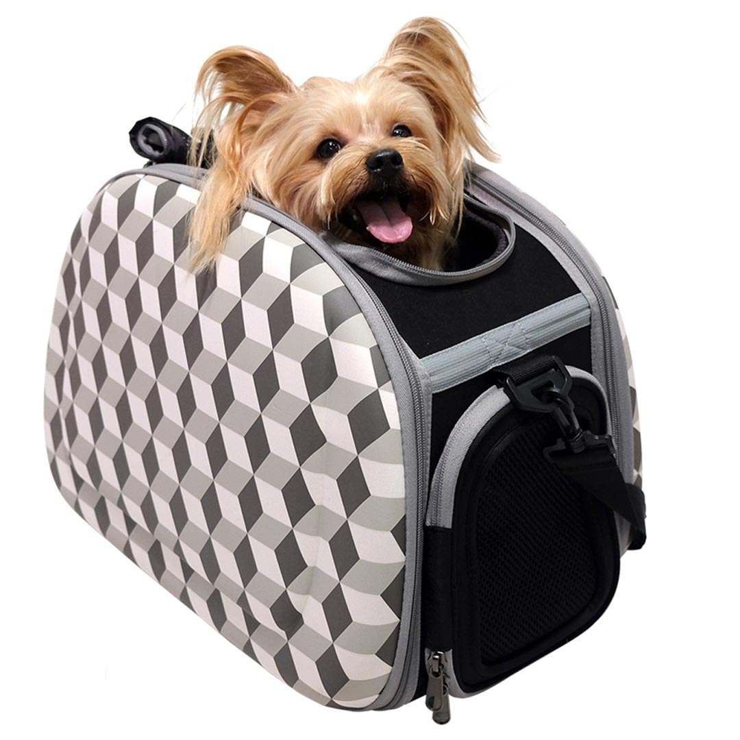 Good dog carrier with 3D effect recommended by GogiPet