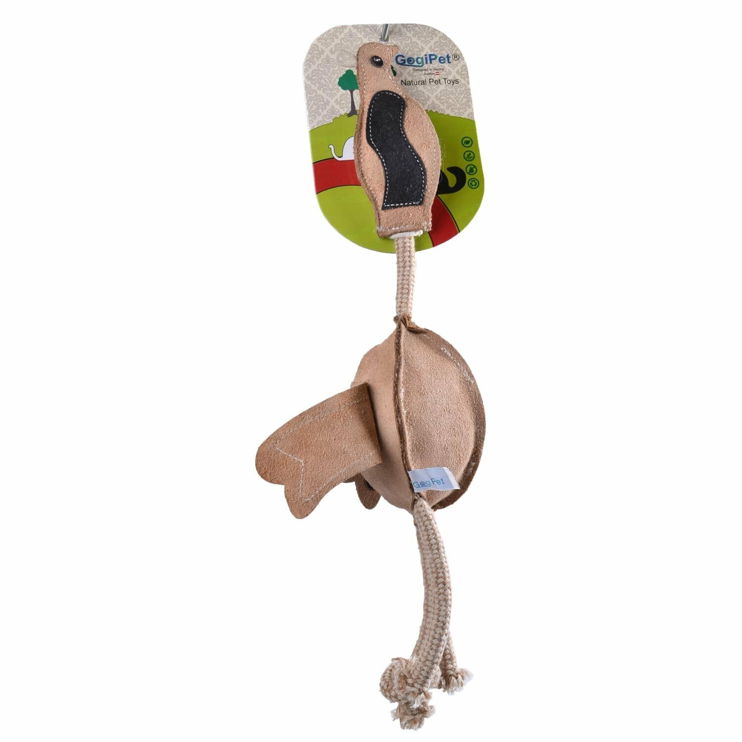 GogiPet dog toys made from sustainable raw materials