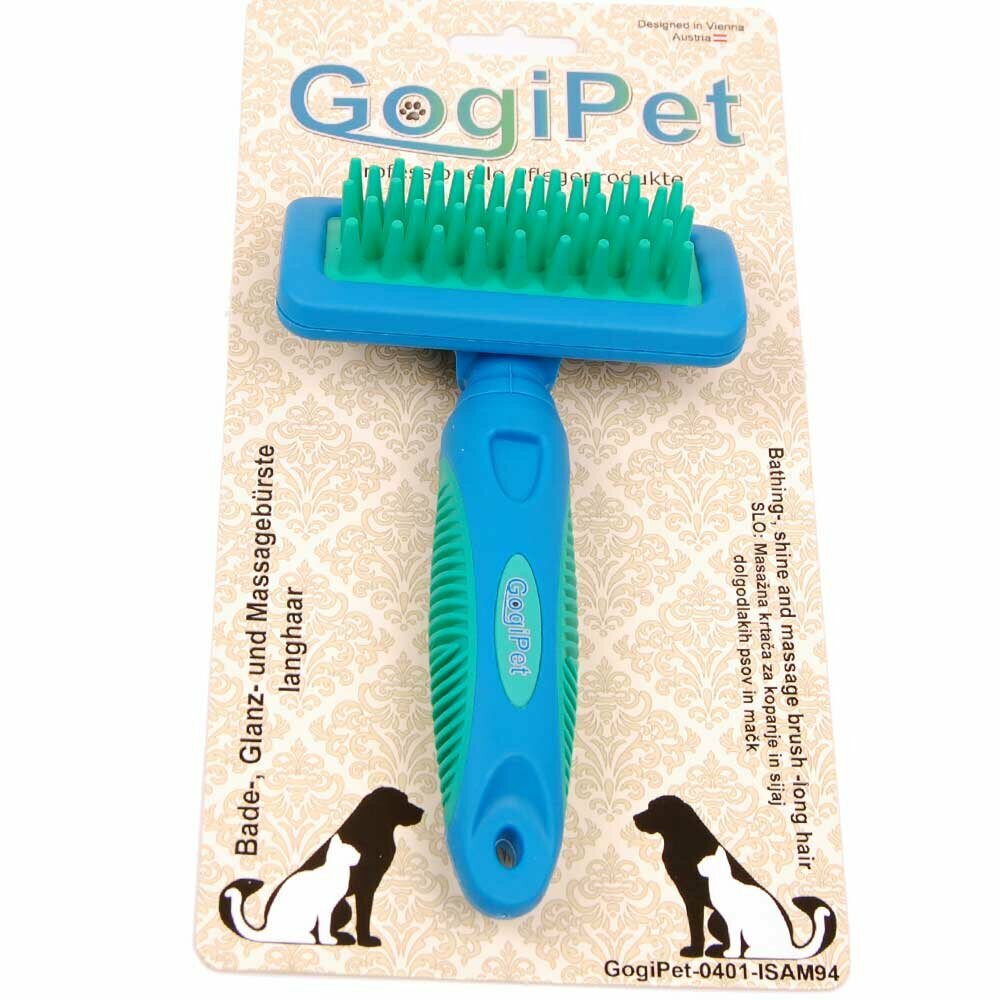 Original GogiPet ® dog brush for sensitive dogs - the extra soft dog brush