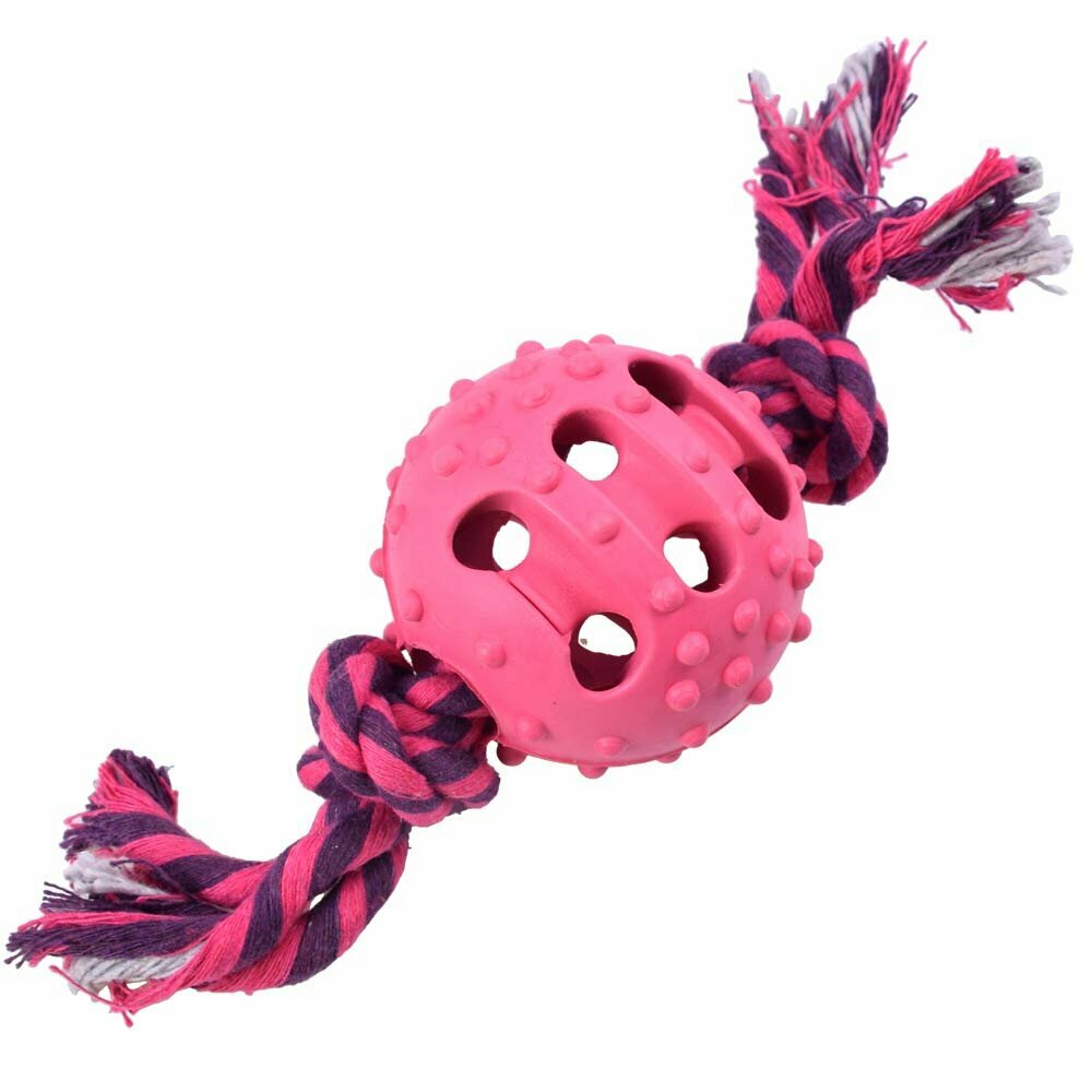 Dog toy from GogiPet with dental rope