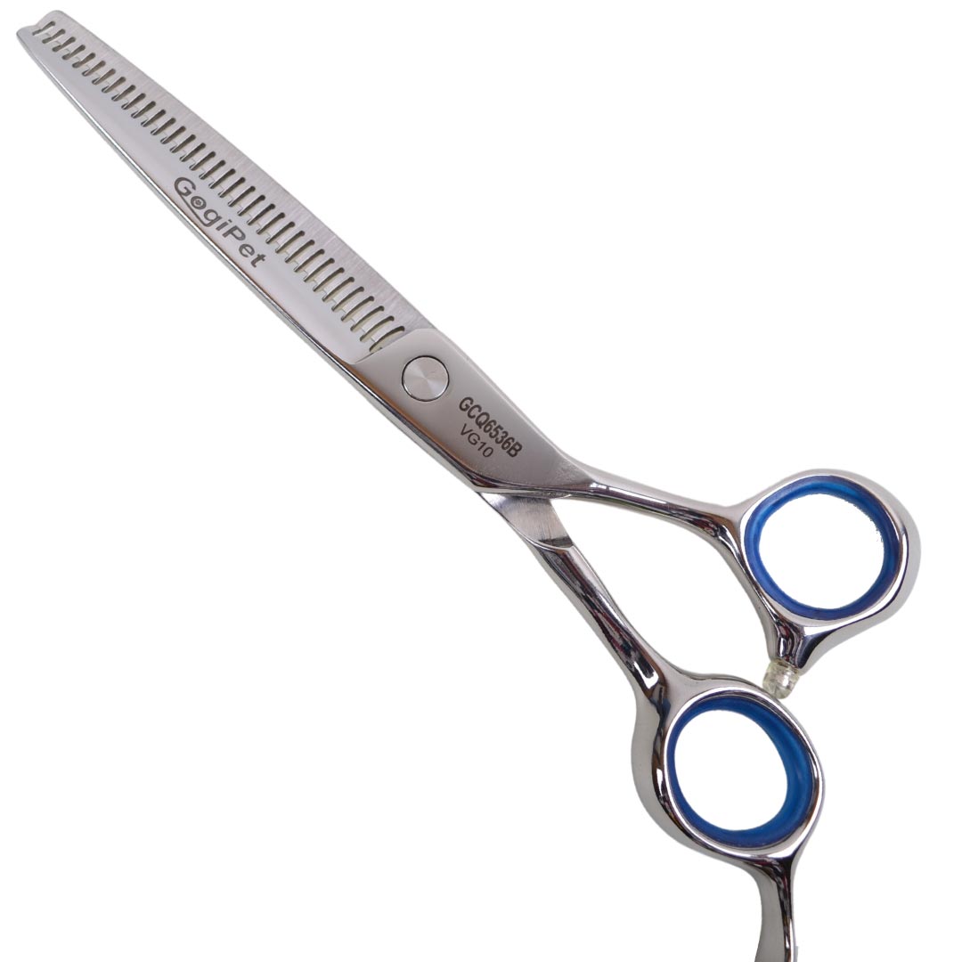440C Japanese steel thinning scissors with 2 x 36 teeth 16.5 cm 