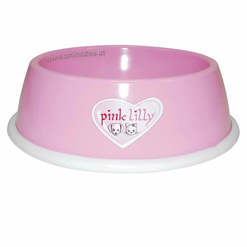 Food bowl 16 cm for dogs Pink Lilly