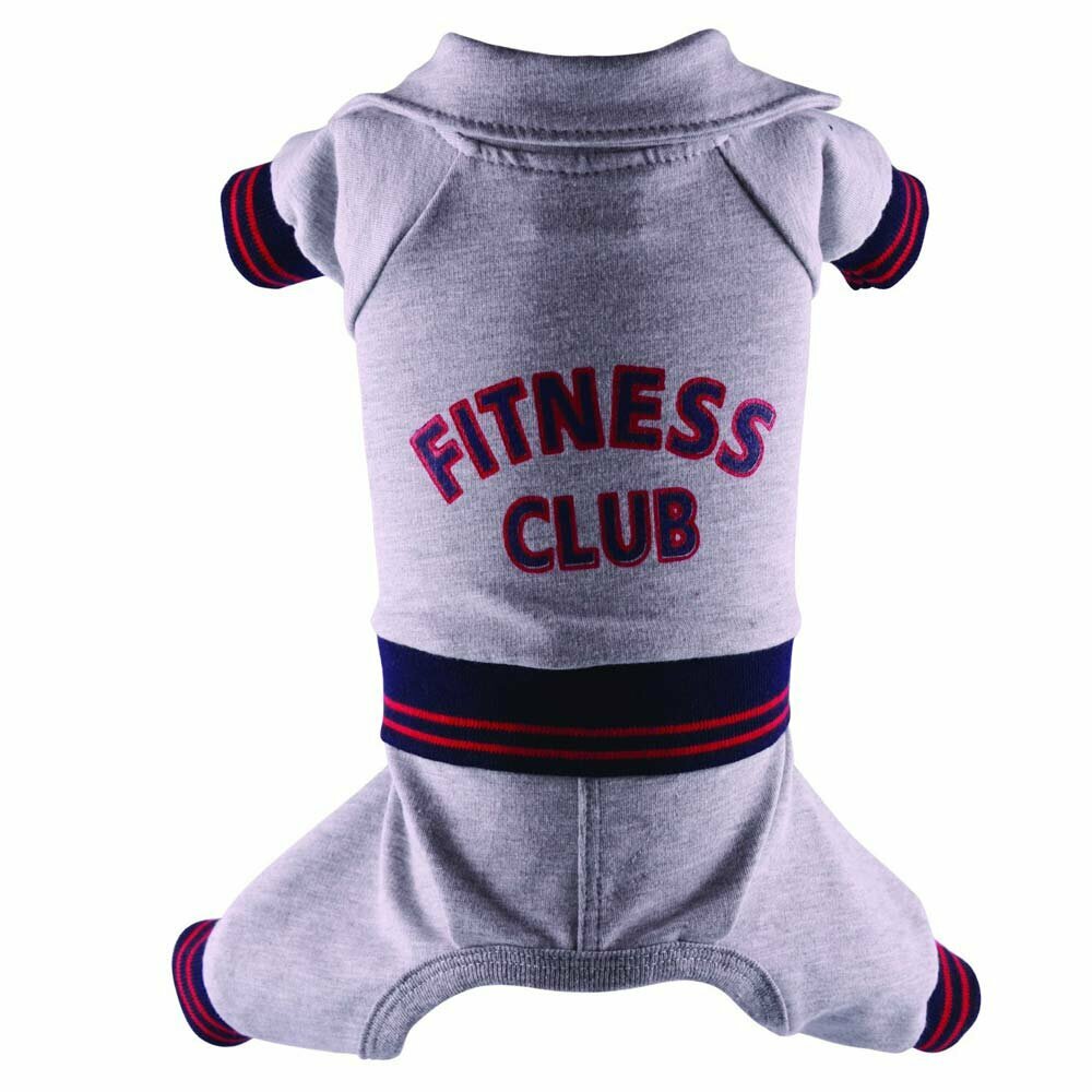 Grey jogger for dogs Fitness Club