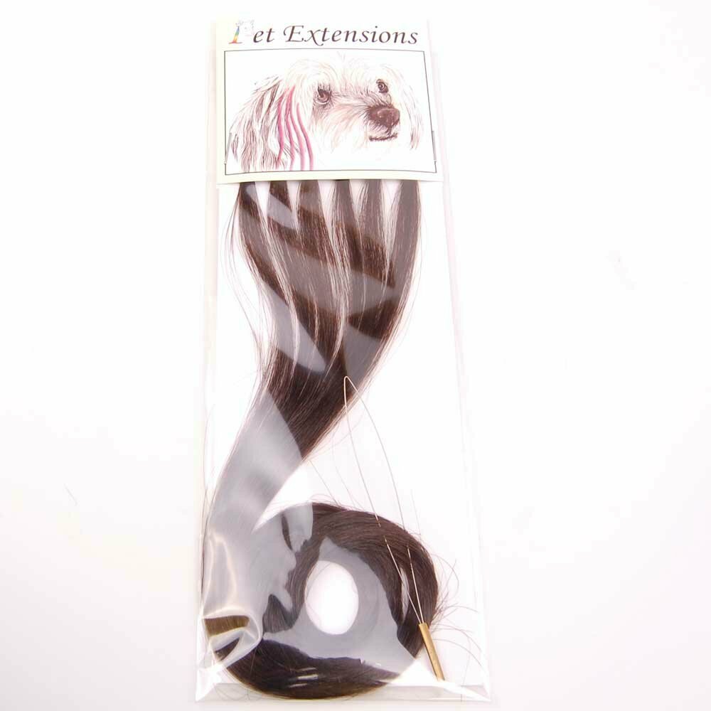 Funny extension hair extensions dark brown