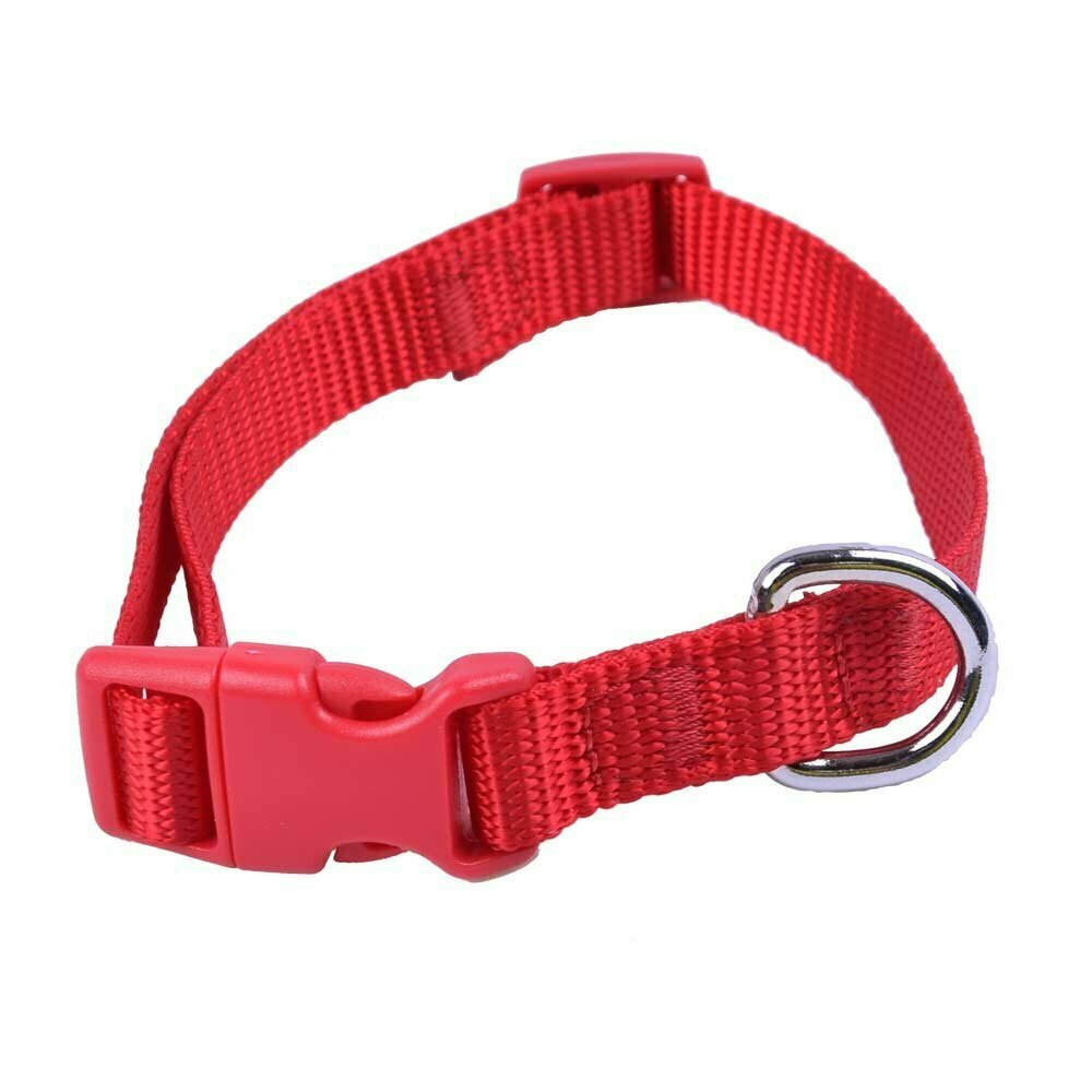 Robust dog collar made of Super Premium Nylon with quick release fastener