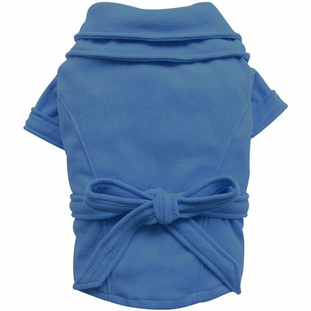 blue dog coat - warm coat for dogs by DoggyDolly for dogs fashions