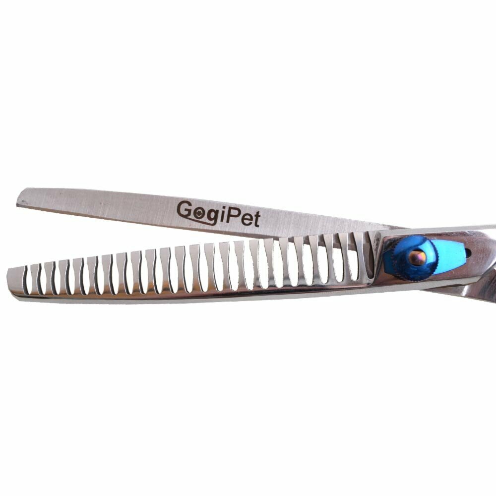 Japan steel thinner scissors with 24 teeth by GogiPet