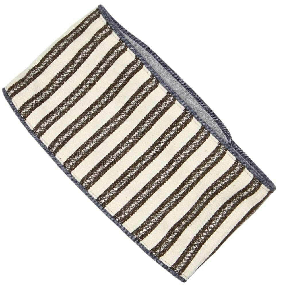 Incontinence bandage for male dogs green striped