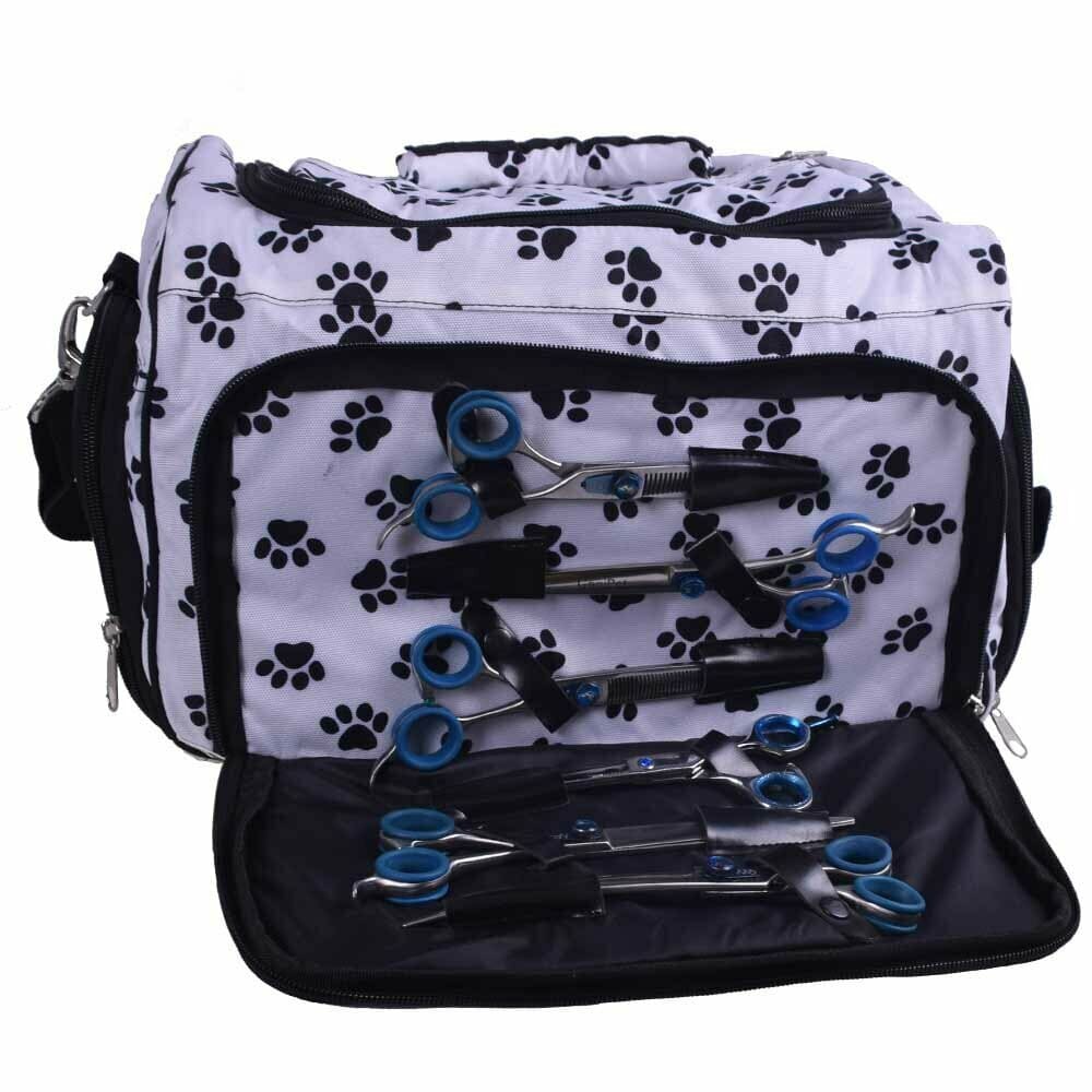 GogiPet Multifunctional groomer bag 40 x 30 cm with paws