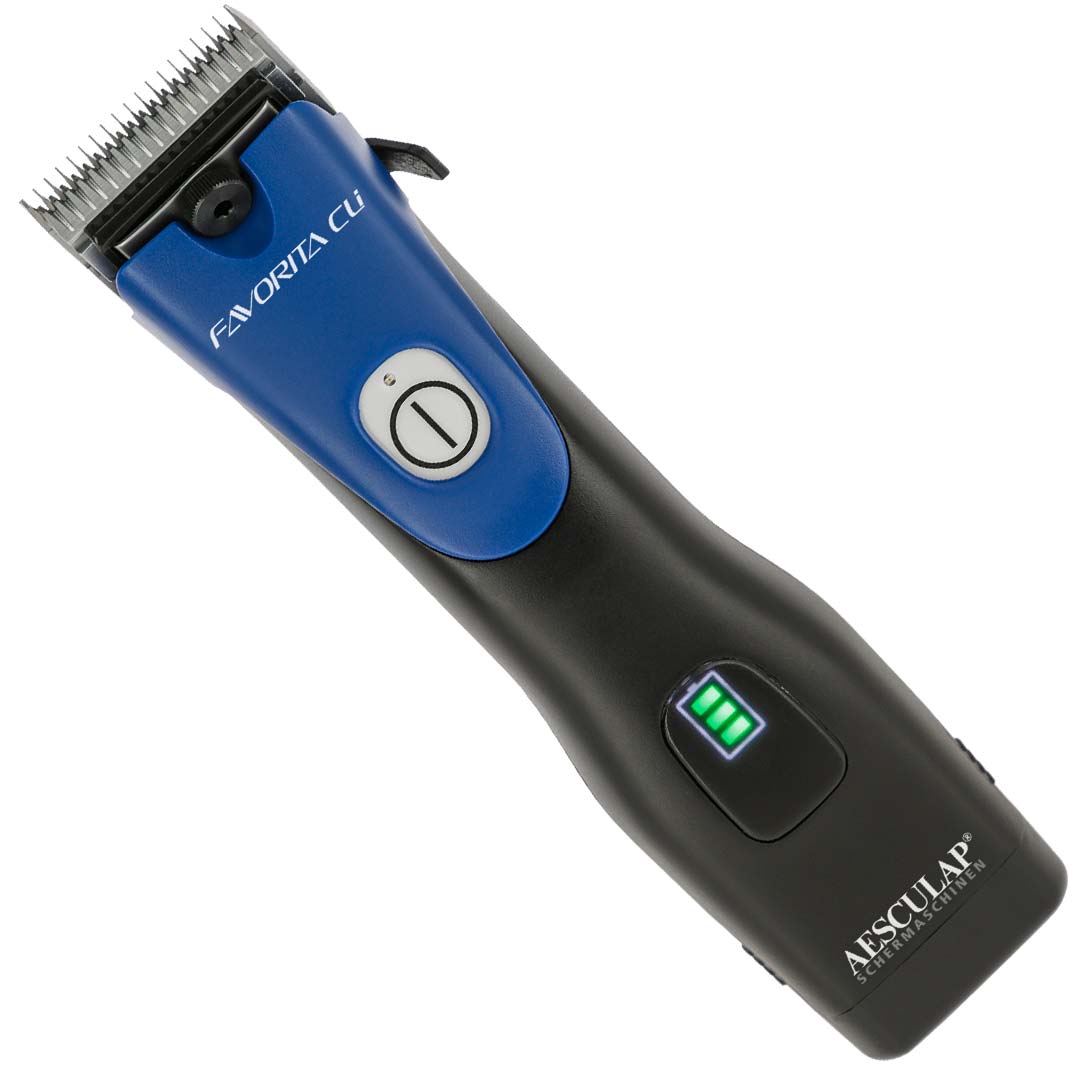 Aesculap Favorita CLi GT234-NB battery clipper in black with night blue top