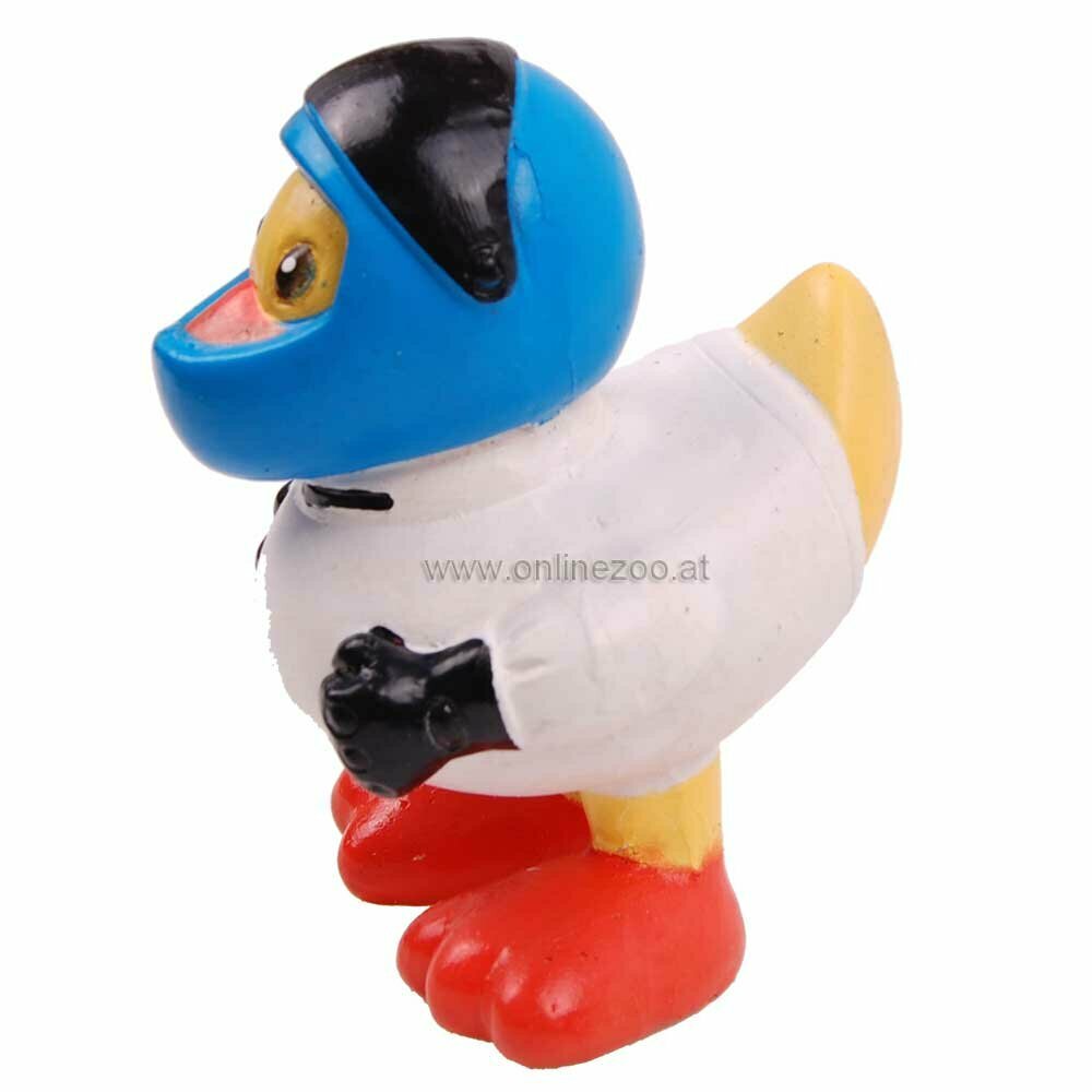 Motorcycle duck - Duck with squeaker - dog toy