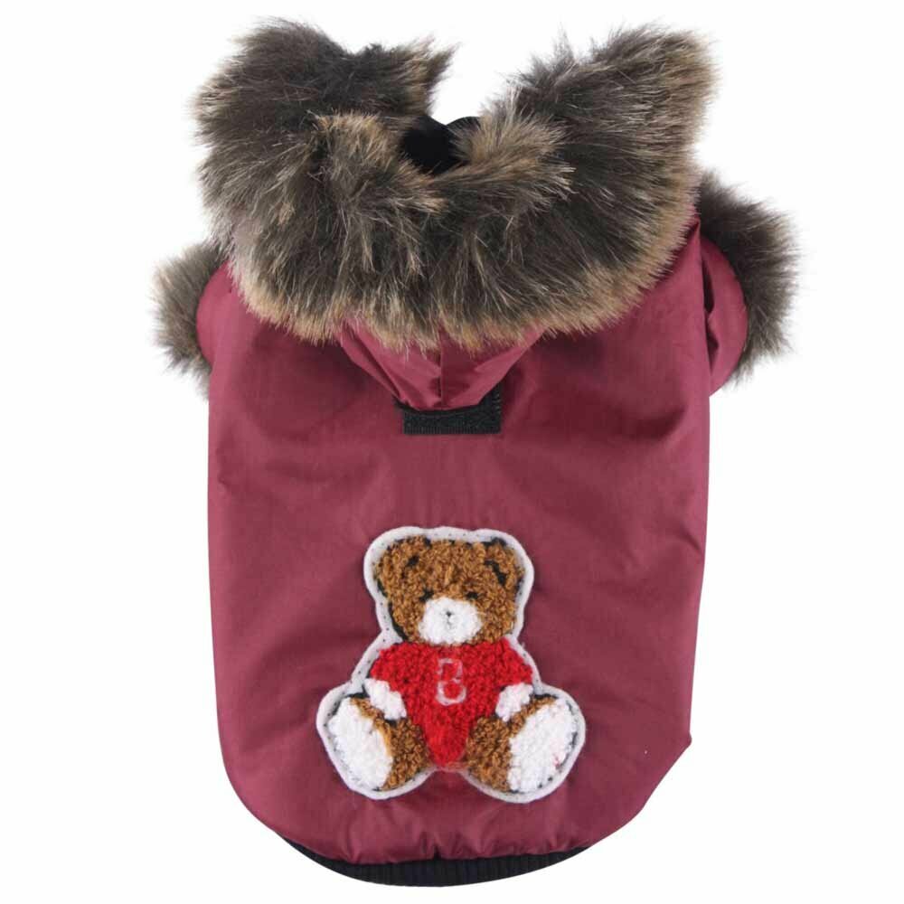 warm dog coat - red Eskimo