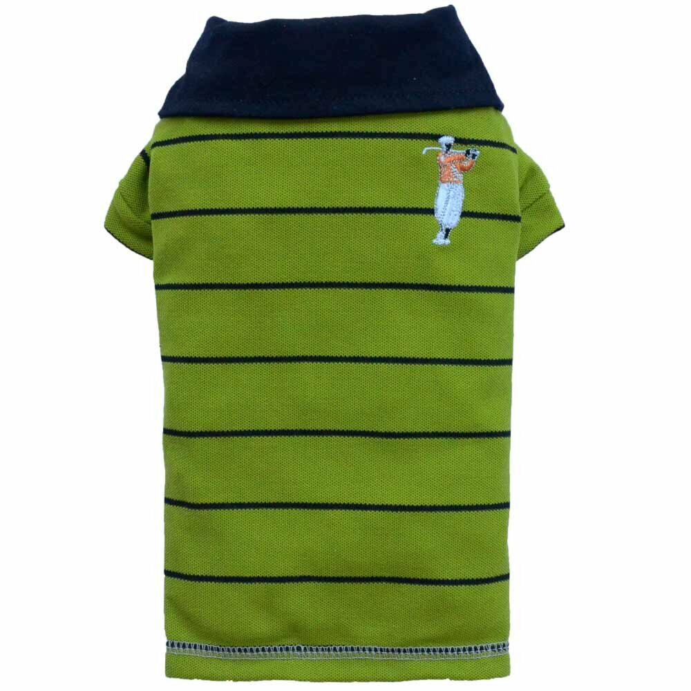 Green Golfer Polo Shirt for Dogs