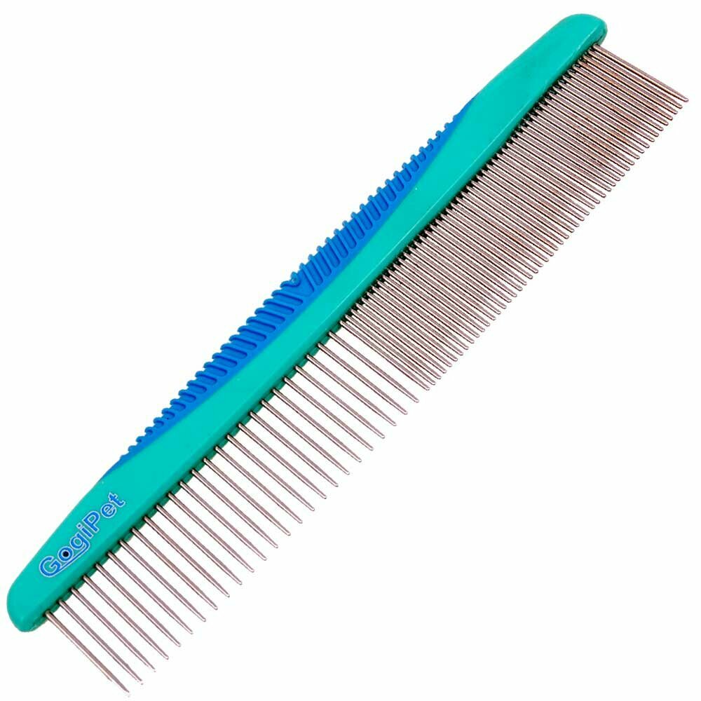 GogiPet ® dog comb 22 cm - wide and fine