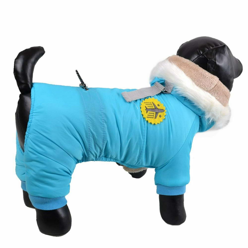 Dog clothing for snow and ice