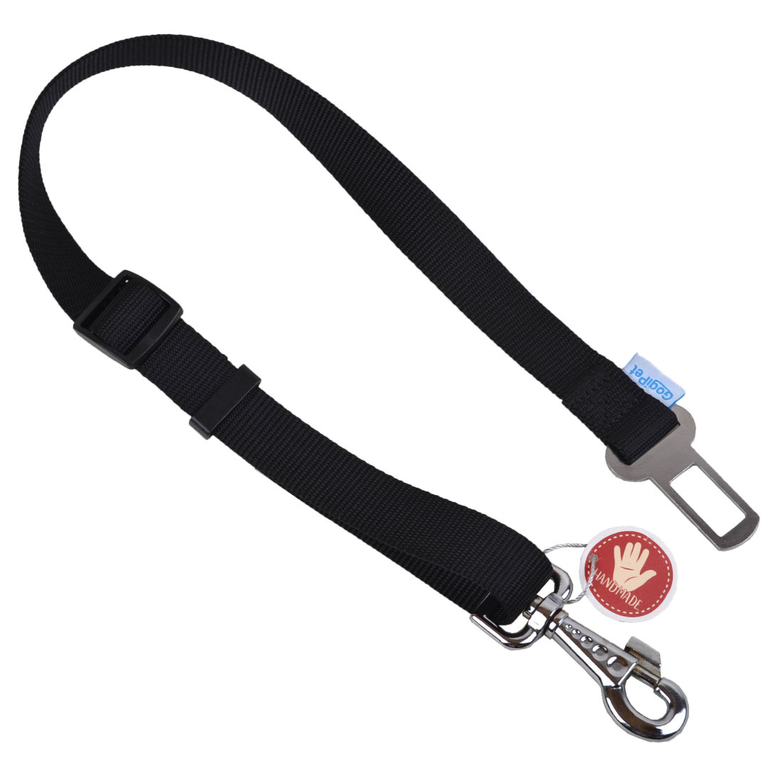GogiPet safety belt for dogs black