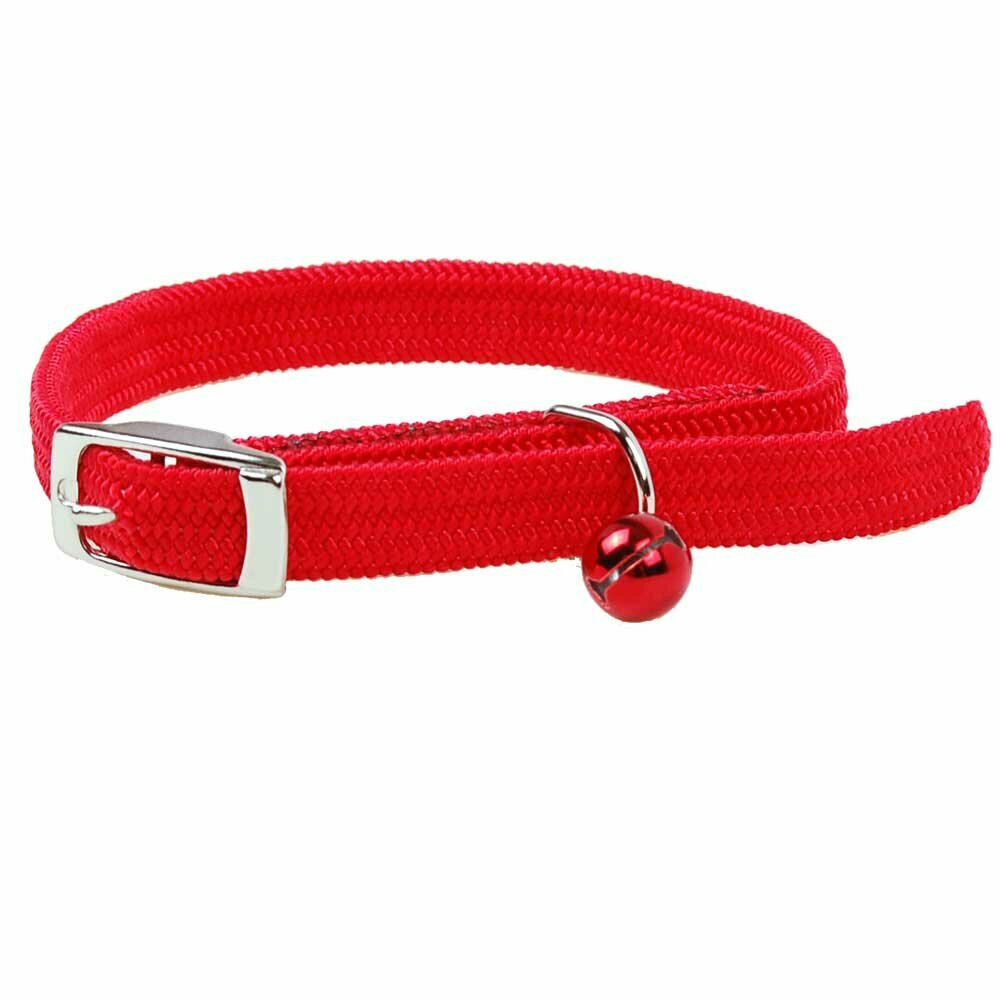 cat collar with bell red for pussycats