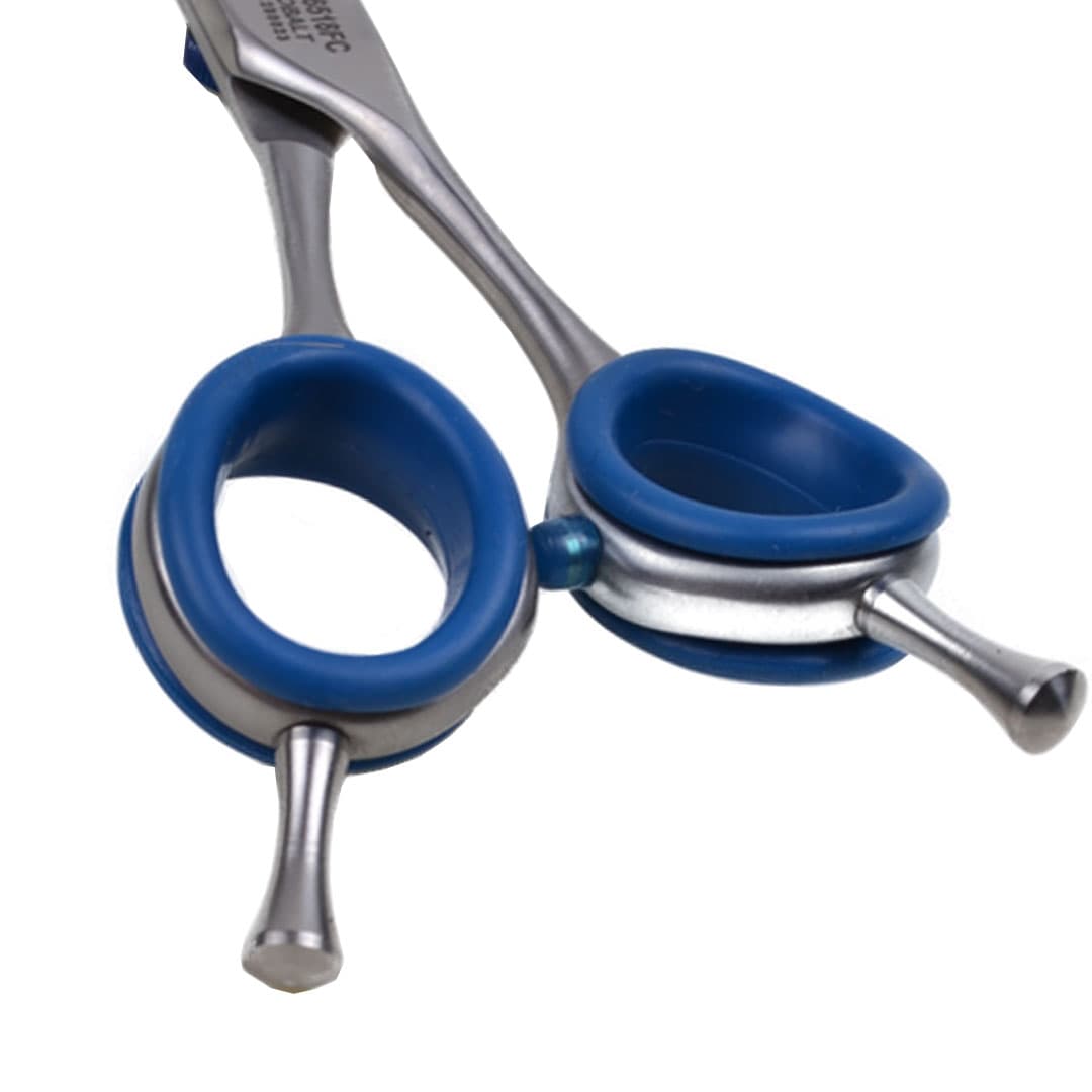 Ergonomic scissor grip for right-handers and left-handers
