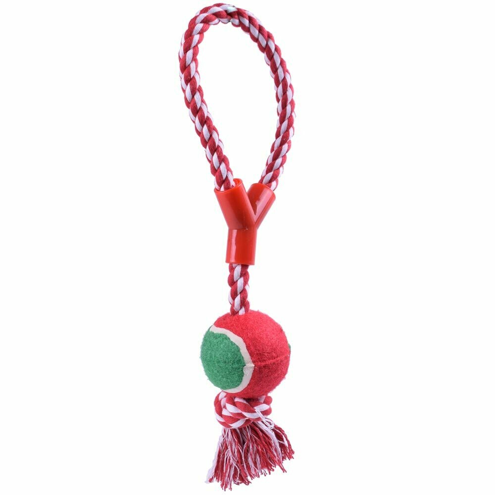 GogiPet ® dog toy - Flying Toy and drawing toy with tennis ball