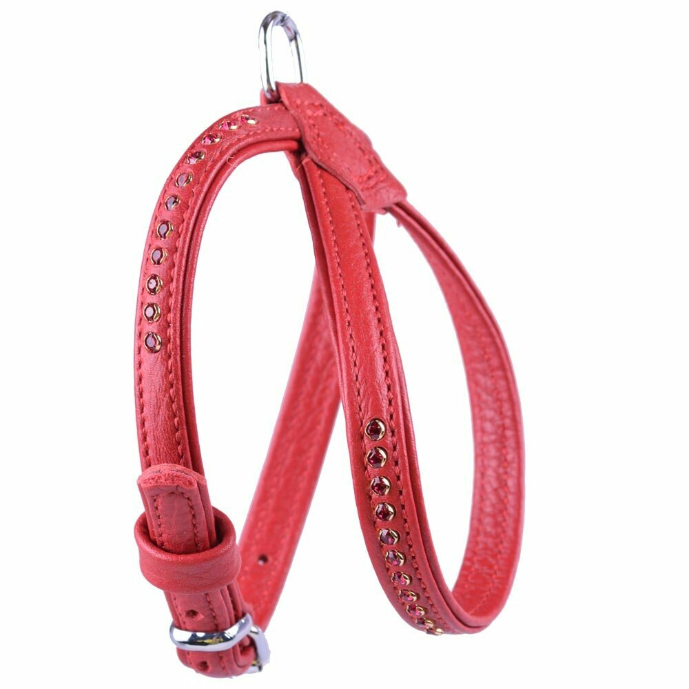 GogiPet® Swarovski Ruby dog harness