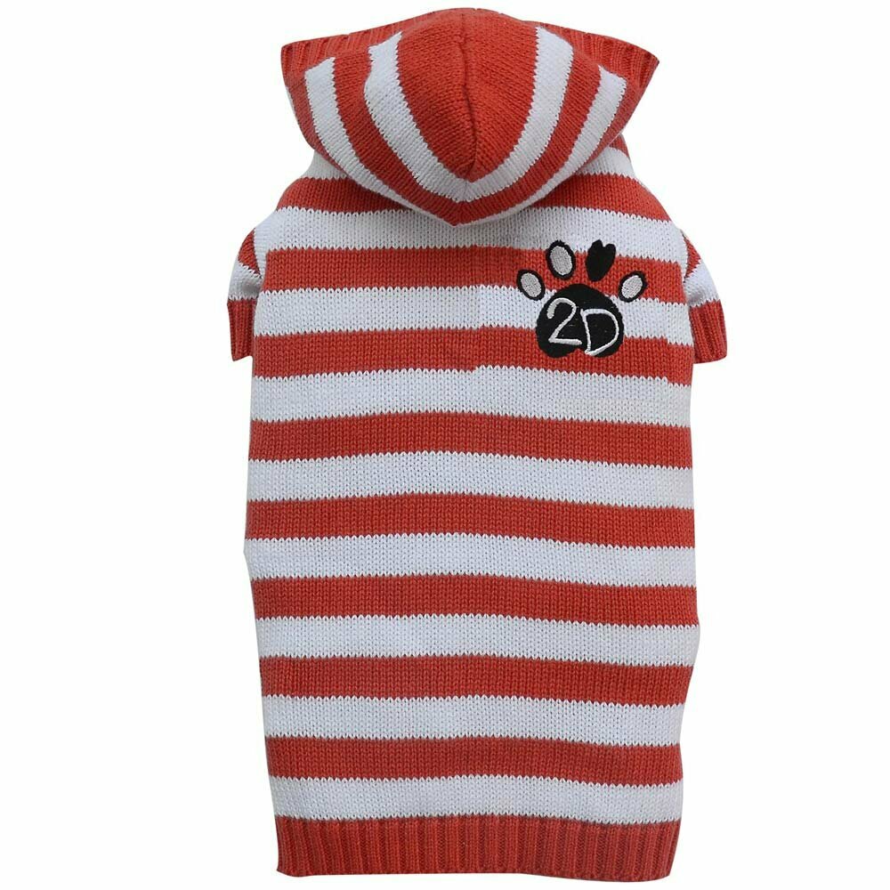 dogs jumper Austria hooded Red White Red