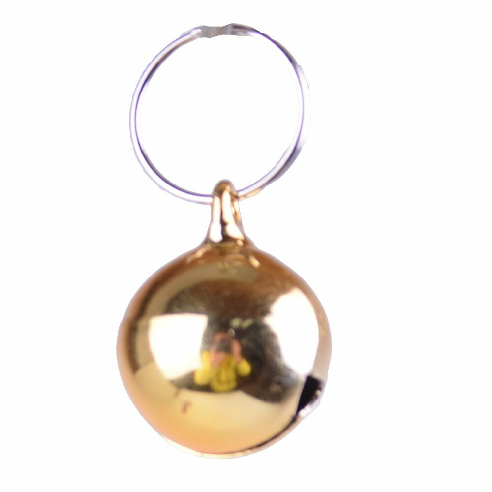 Small GogiPet cats bell gold 14 mm