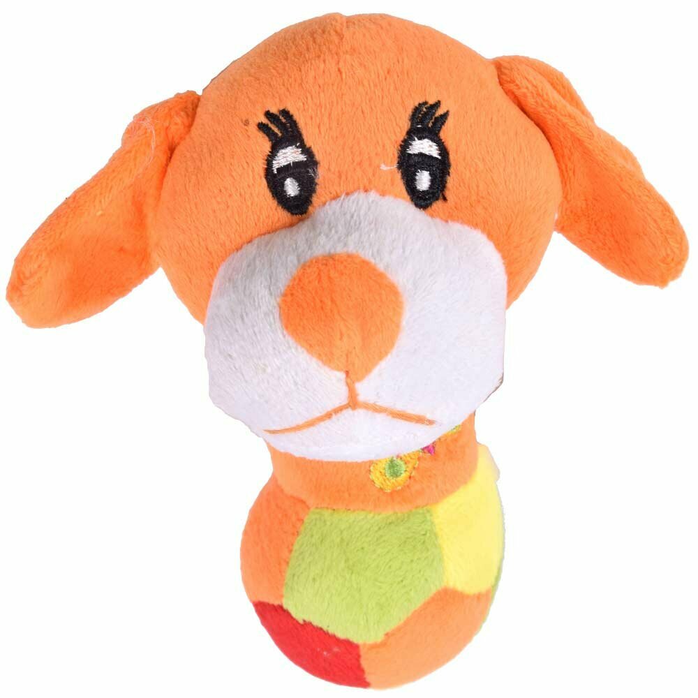 Orange dog stuffed dog for dogs - 10 years Onlinezoo special